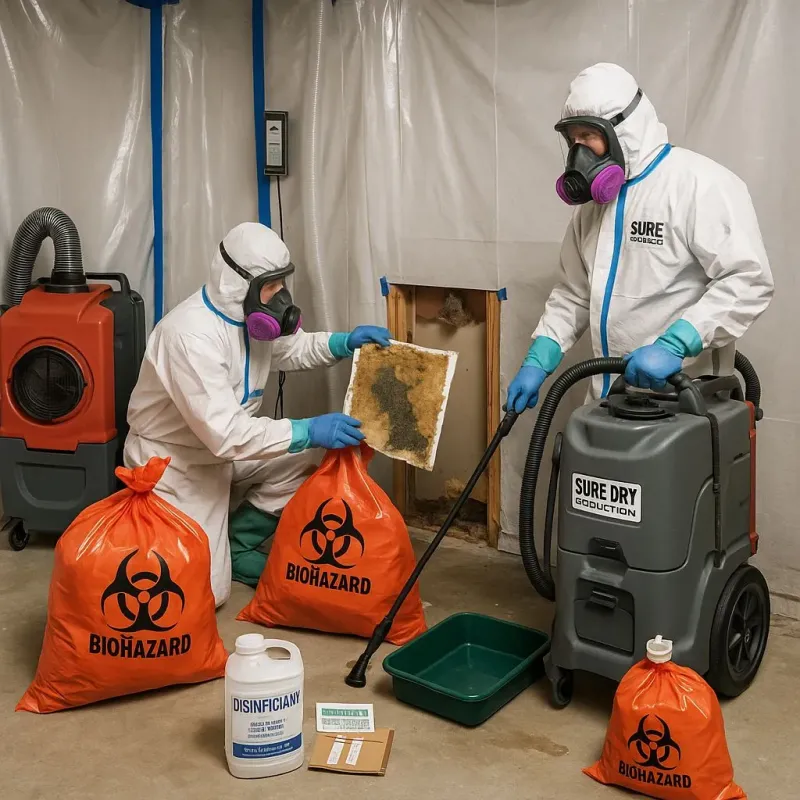 Contaminated Water Handling Protocols process in Universal City, CA