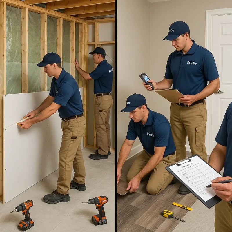 Repairs and Reconstruction process in Universal City, CA