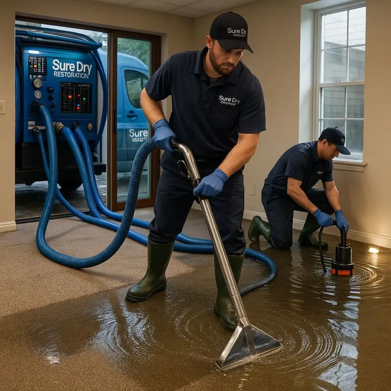 Water Extraction and Removal process in Universal City, CA
